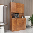 70.87" Tall Wardrobe & Kitchen Cabinet