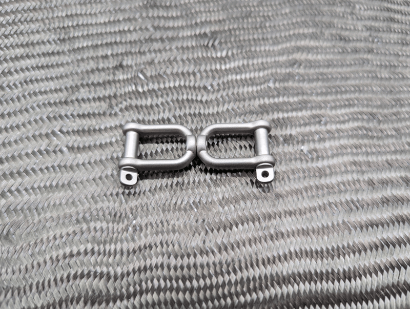 Double Pivot Titanium Gyve Shackle