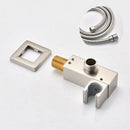 Ceiling Mounted Shower System Combo Set with Handheld and 16" Shower Head