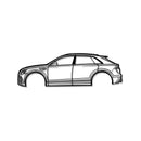 2021 Q8 ABT Metal Car Wall Art - MT0760