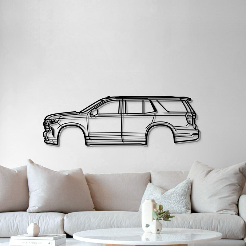 2021 Tahoe 5th Gen Metal Car Wall Art - MT0767