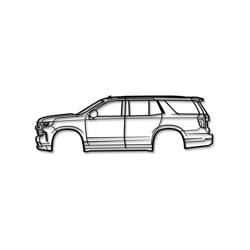 2021 Tahoe 5th Gen Metal Car Wall Art - MT0767