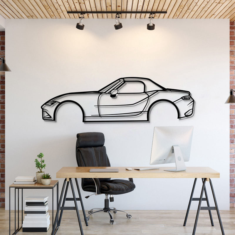2021 Miata MX-5 Metal Car Wall Art - MT0757