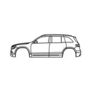 2021 AMG GLB 35 X247 (1st Gen) Metal Car Wall Art - MT0739