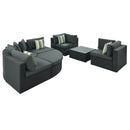 GO 7-Piece Outdoor Wicker Sofa Set