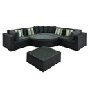 GO 7-Piece Outdoor Wicker Sofa Set