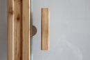 Outdoor Sauna Room's Front Wall Replacement Glass
