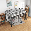 Metal Twin Loft Bed