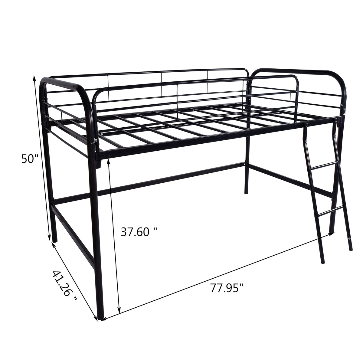 Metal Twin Loft Bed, photo 6 of 6