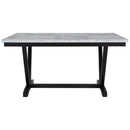 TREXM Modern Style 6-Piece Dining Table with 4 Chairs & 1 Bench