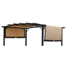 Universal Canopy Cover Replacement for 12x9 Ft Curved Outdoor Pergola