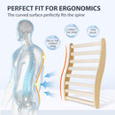 Sauna Backrest, S-Shape Canadian