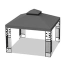 10x10 Ft Outdoor Patio Gazebo Replacement Canopy