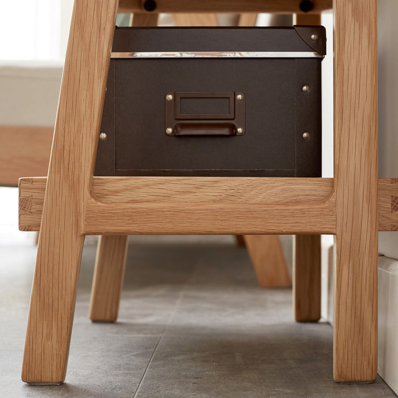 3-Tier Beech Wood Shoe Rack for Premium Storage, photo 5 of 8