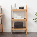 3-Tier Beech Wood Shoe Rack for Premium Storage