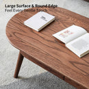 Capsule Centre Table - Solid Oak Wood Coffee Table