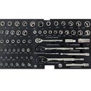 20'' Portable 3-Drawer Steel Toolbox