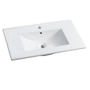 30" Bathroom Vanity with Ceramic Top - BL9075B