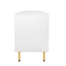 Modern Warm White TV Cabinet