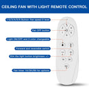 Modern 60-Inch Integrated LED Ceiling Fan Lighting by HouseOfZazla