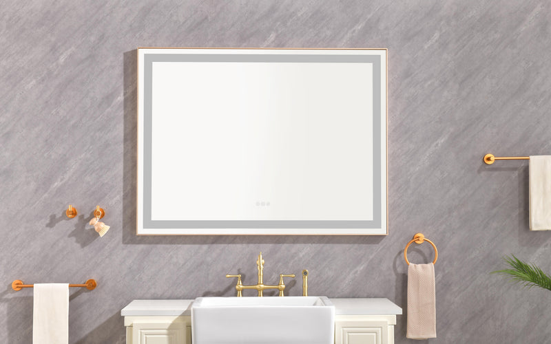48"x36" LED Lighted Bathroom Wall Mounted Mirror, photo 6 of 7