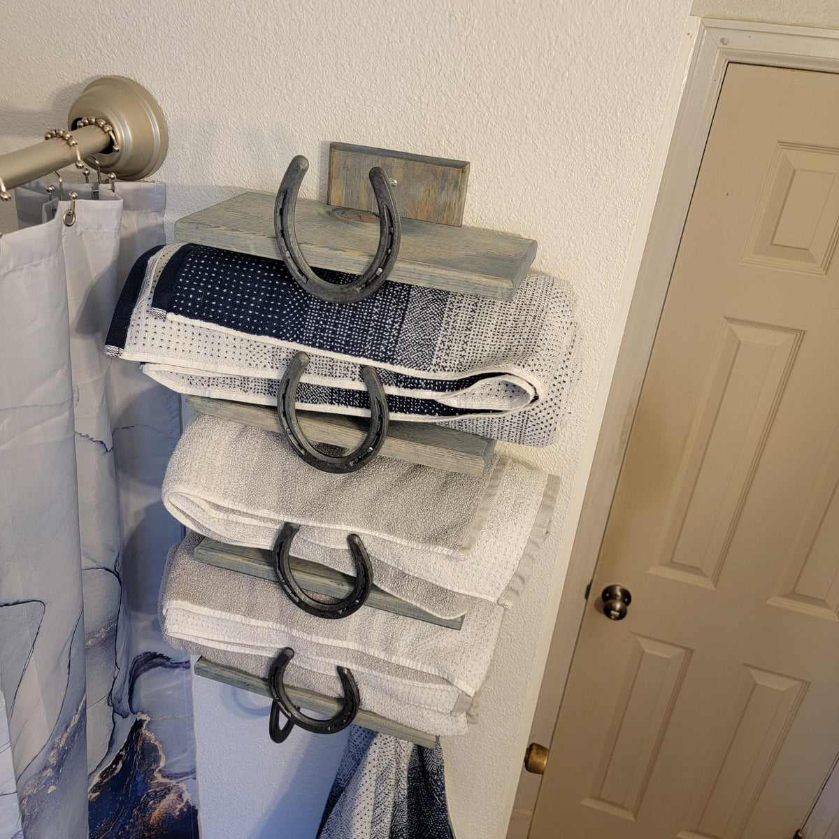The Wash-House Rack: Heritage Bathroom Towel Organizer, photo 9 of 9