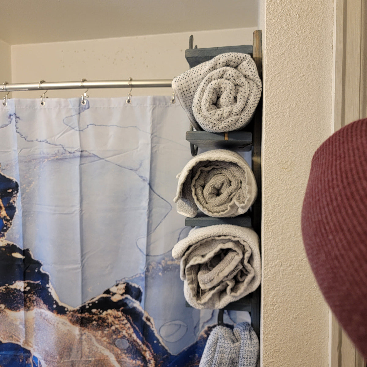 The Wash-House Rack: Heritage Bathroom Towel Organizer, photo 2 of 9