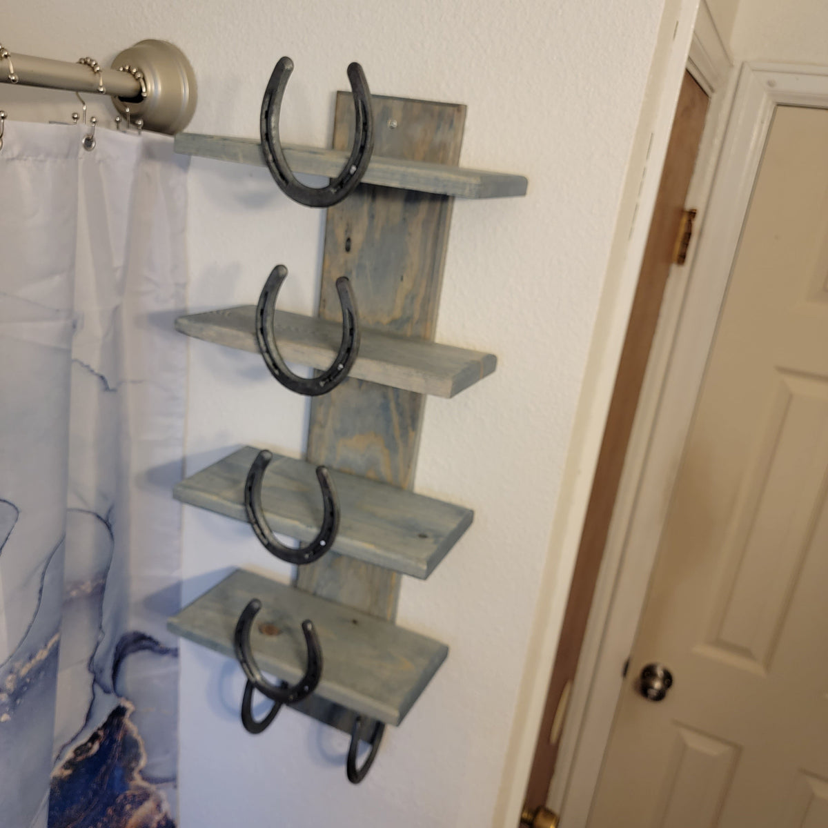 The Wash-House Rack: Heritage Bathroom Towel Organizer, photo 5 of 9