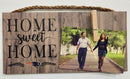 New England Patriots Home Sweet Home 6" x 12" Wood Sign by Dynasty Sports & Framing
