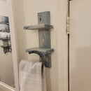 The Wrangler Hand Towel Rack: Single Horseshoe Series