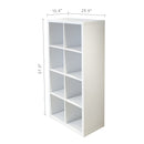 Smart Cube 8-Cube Organizer Storage with Opened Back Shelves