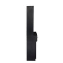 Black Modern Simple Hair Desk with Multi-Layer Storage by HouseOfZazla