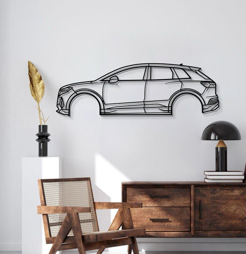 2022 Q4 e-tron 1st Gen Metal Car Wall Art - MT0805