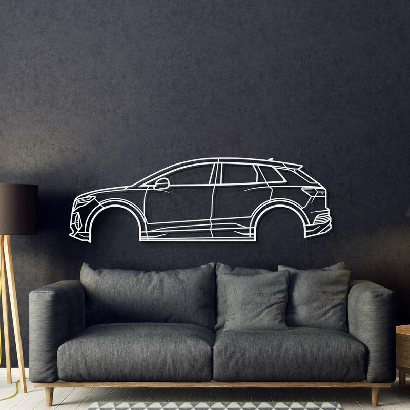 2022 Q4 e-tron 1st Gen Metal Car Wall Art - MT0805