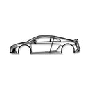 2022 R8 Metal Car Wall Art - MT0809