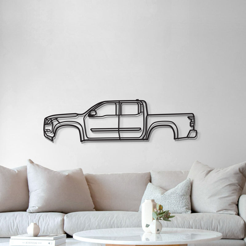 2022 Frontier 3rd Gen Metal Car Wall Art - MT0784