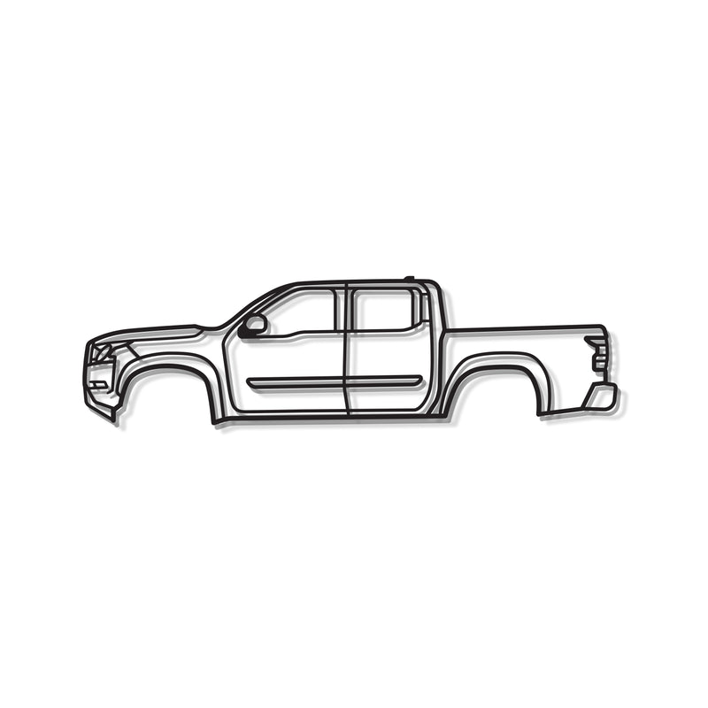 2022 Frontier 3rd Gen Metal Car Wall Art - MT0784