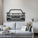 2022 WRX Front View Metal Car Wall Art - MT1373