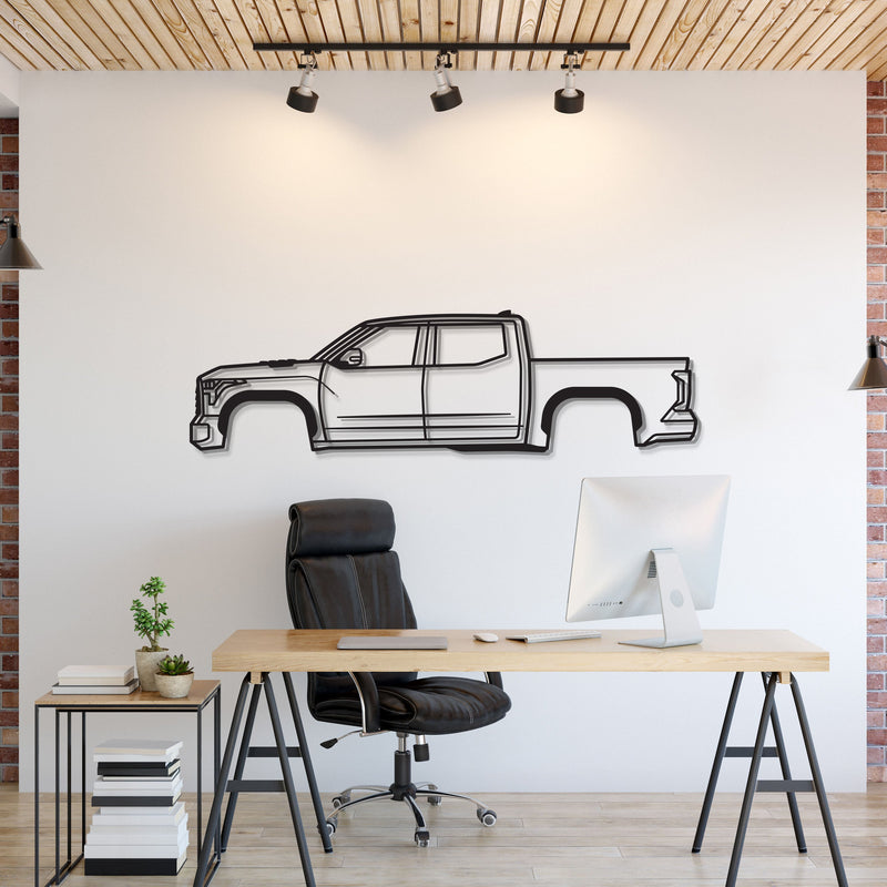 2022 Tundra Hybrid 3rd Gen Metal Car Wall Art - MT0818