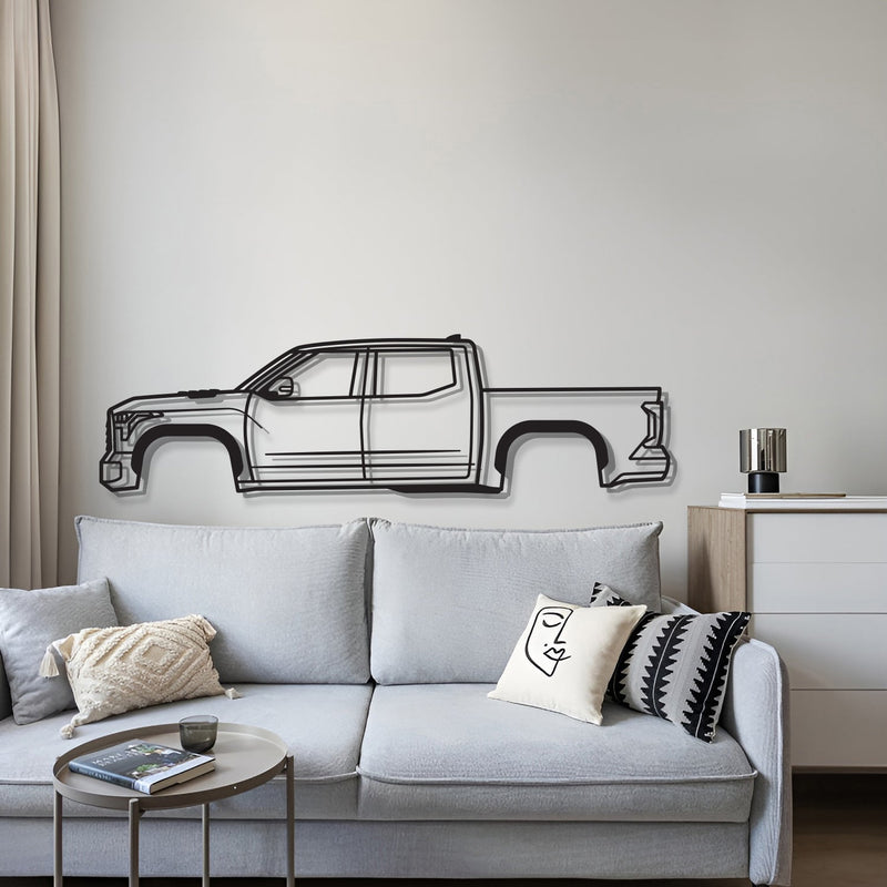 2022 Tundra Hybrid 3rd Gen Metal Car Wall Art - MT0818