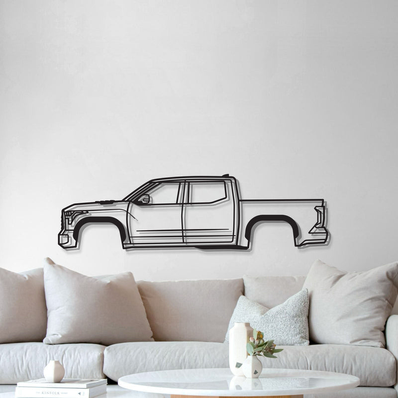 2022 Tundra Hybrid 3rd Gen Metal Car Wall Art - MT0818