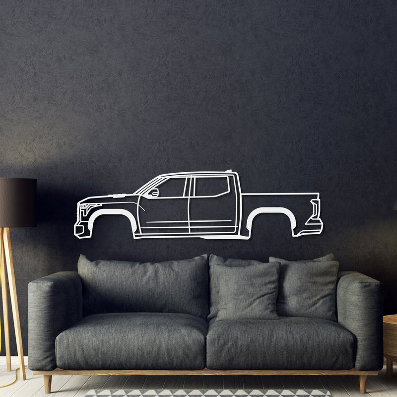 2022 Tundra Hybrid 3rd Gen Metal Car Wall Art - MT0818