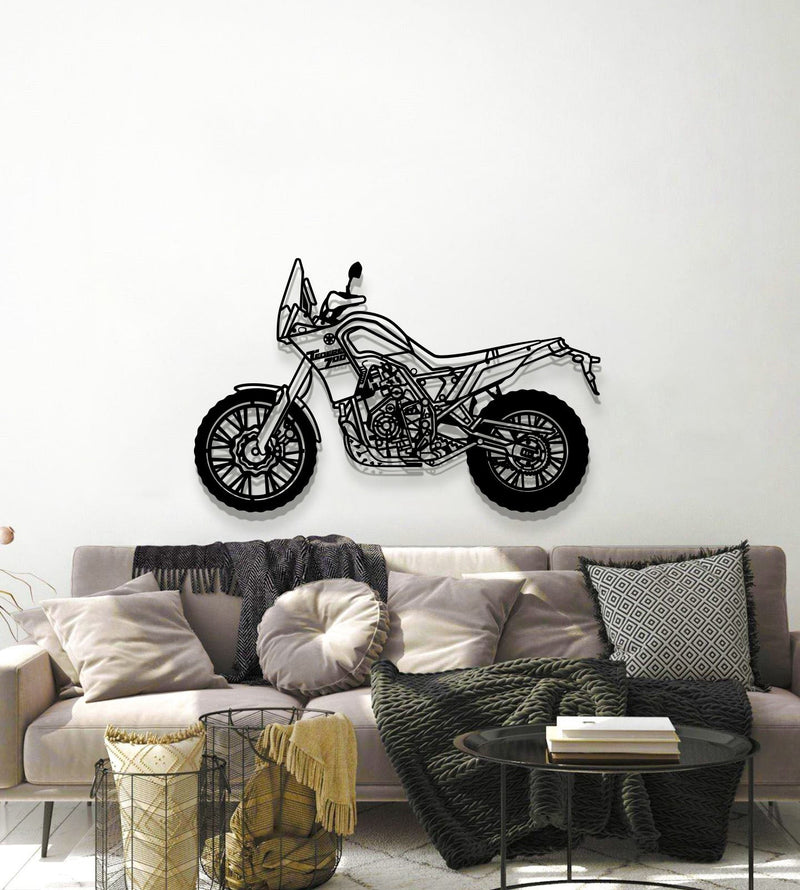 2022 Tenere Metal Motorcycle Wall Art - MT1423