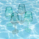 Floating Wine Glasses for Pool - Set of 2-15 OZ (Muted Green)