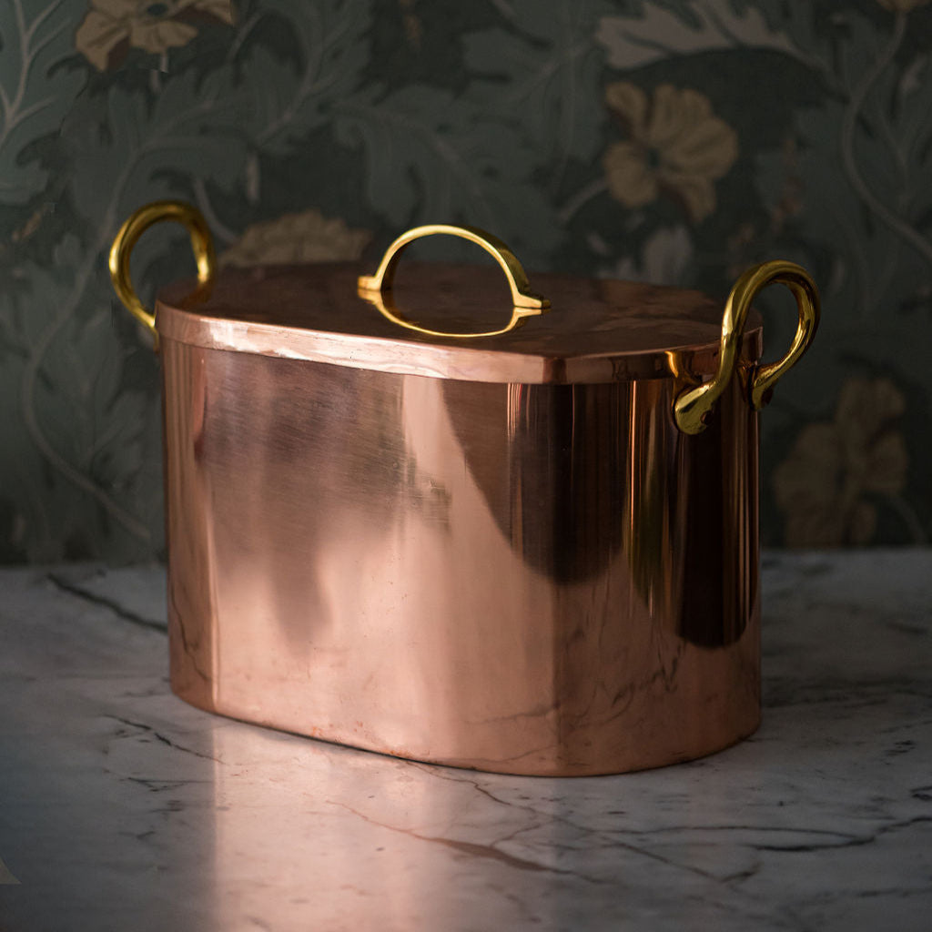 Copper Bread Box with Brass Handles, photo 3 of 15