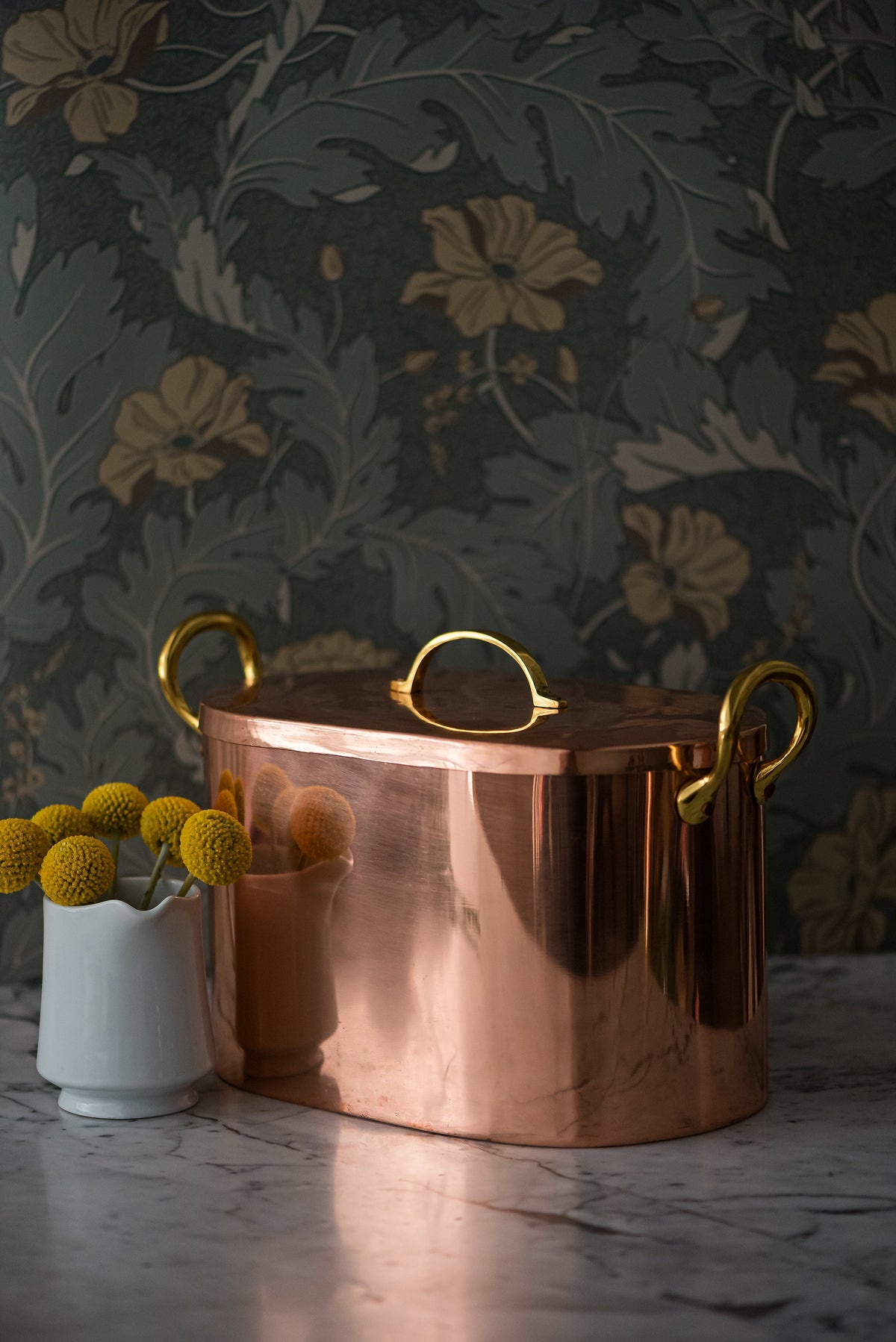 Copper Bread Box with Brass Handles, photo 7 of 15