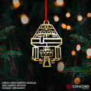ORION CREW/SERVICE MODULE LIMITED EDITION TREE ORNAMENT