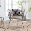 Luxury Modern Velvet Single Sofa Chair