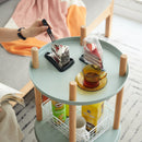 Storage Shelf: 360° Rotating Bookshelf