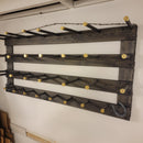 The 12-Hatter: Horizontal Wall-Hanging Western Organization